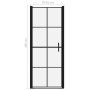 Black tempered glass shower doors 81x195 cm by vidaXL, shower doors - Ref: Foro24-148890, Price: 203,21 €, Discount: %