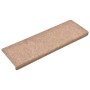 Stair mats 10 units brown 65x21x4 cm by vidaXL, Stair mats - Ref: Foro24-149723, Price: 31,65 €, Discount: %