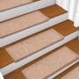 Stair mats 10 units brown 65x21x4 cm by vidaXL, Stair mats - Ref: Foro24-149723, Price: 31,65 €, Discount: %