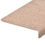 Stair mats 10 units brown 65x21x4 cm by vidaXL, Stair mats - Ref: Foro24-149723, Price: 31,65 €, Discount: %