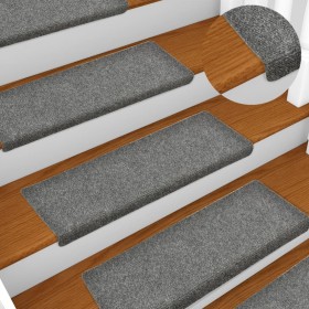 Stair mats 10 units light gray 65x21x4 cm by vidaXL, Stair mats - Ref: Foro24-149729, Price: 32,42 €, Discount: %