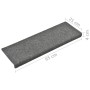 Stair mats 10 units light gray 65x21x4 cm by vidaXL, Stair mats - Ref: Foro24-149729, Price: 32,84 €, Discount: %