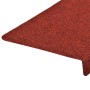 Stair treads 10 units red burgundy 65x21x4 cm by vidaXL, Stair mats - Ref: Foro24-149731, Price: 35,07 €, Discount: %