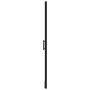 Black tempered glass shower doors 100x178 cm by vidaXL, shower doors - Ref: Foro24-148892, Price: 170,28 €, Discount: %