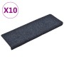 Stair treads 10 units anthracite gray 65x21x4 cm by vidaXL, Stair mats - Ref: Foro24-149733, Price: 35,07 €, Discount: %