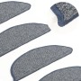 Stair tread mats 15 pcs blue 56x17x3 cm by vidaXL, Stair mats - Ref: Foro24-149892, Price: 42,85 €, Discount: %