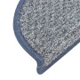 Stair tread mats 15 pcs blue 56x17x3 cm by vidaXL, Stair mats - Ref: Foro24-149892, Price: 42,85 €, Discount: %