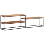 Solid acacia wood TV stand 180x30x50 cm by vidaXL, TV Furniture - Ref: Foro24-321622, Price: 94,89 €, Discount: %