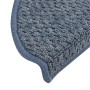 Stair tread mats 15 pcs blue 65x21x4 cm by vidaXL, Stair mats - Ref: Foro24-149901, Price: 60,39 €, Discount: %