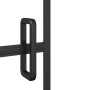 Folding shower screen ESG black 80x140 cm by vidaXL, shower doors - Ref: Foro24-150743, Price: 131,90 €, Discount: %