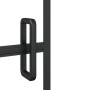 ESG black shower screen 116x140 cm by vidaXL, shower doors - Ref: Foro24-150748, Price: 174,03 €, Discount: %