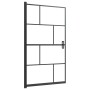 ESG black shower screen 80x140 cm by vidaXL, shower doors - Ref: Foro24-150749, Price: 125,91 €, Discount: %