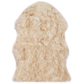 Brown mix synthetic sheepskin rug 60x90 cm by vidaXL, Rugs - Ref: Foro24-284715, Price: 23,99 €, Discount: %