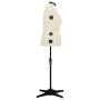 Adjustable tailor mannequin woman cream color size L 44-50 by vidaXL, Gallants at night - Ref: Foro24-288490, Price: 207,49 €...