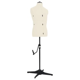 Adjustable tailor's mannequin cream color size 37-45 by vidaXL, Gallants at night - Ref: Foro24-288493, Price: 193,70 €, Disc...