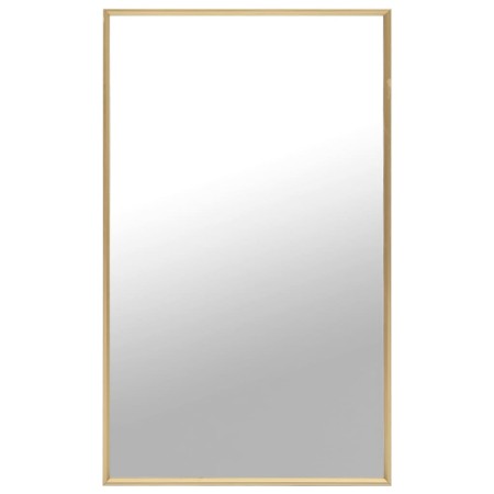 Golden mirror 100x60 cm by vidaXL, Mirrors - Ref: Foro24-322749, Price: 67,84 €, Discount: %