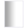 White mirror 70x50 cm by vidaXL, Mirrors - Ref: Foro24-322721, Price: 45,83 €, Discount: %