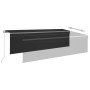 Toldo retráctil manual con persiana y luz LED antracita 5x3 m de vidaXL, Toldos - Ref: Foro24-3069464, Precio: 566,12 €, Desc...