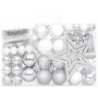 108 Piece Silver and White Christmas Ornament Set by vidaXL, Festive decorations - Ref: Foro24-330093, Price: 40,32 €, Discou...