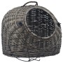 Transportbox für Katzen aus natürlichem grauem Weidenholz 60x45x45 cm von vidaXL, Transportboxen und Boxen für Haustiere - Re...