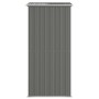 Garden shed light gray galvanized steel 192x108x223 cm by vidaXL, Sheds - Ref: Foro24-319269, Price: 239,97 €, Discount: %