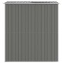 Cobertizo de jardín acero galvanizado gris claro 192x191x223 cm de vidaXL, Cobertizos - Ref: Foro24-3147438, Precio: 337,31 €...