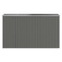 Cobertizo de jardín acero galvanizado gris claro 192x357x223 cm de vidaXL, Cobertizos - Ref: Foro24-3147440, Precio: 535,23 €...