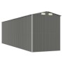 Cobertizo de jardín acero galvanizado gris claro 192x689x223 cm de vidaXL, Cobertizos - Ref: Foro24-3147444, Precio: 939,23 €...