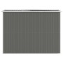 Cobertizo de jardín acero galvanizado gris claro 192x274x223 cm de vidaXL, Cobertizos - Ref: Foro24-3147439, Precio: 430,76 €...