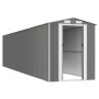 Light gray galvanized steel garden shed 192x855x223 cm by vidaXL, Sheds - Ref: Foro24-3147446, Price: 1,00 €, Discount: %