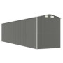 Light gray galvanized steel garden shed 192x855x223 cm by vidaXL, Sheds - Ref: Foro24-3147446, Price: 1,00 €, Discount: %