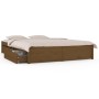 Estructura de cama con cajones marrón miel 180x200 cm de vidaXL, Camas y somieres - Ref: Foro24-3103531, Precio: 366,63 €, De...