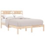 Estructura de cama madera maciza 150x200 cm de vidaXL, Camas y somieres - Ref: Foro24-3104223, Precio: 123,80 €, Descuento: %