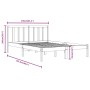 Estructura de cama madera maciza de pino 150x200 cm de vidaXL, Camas y somieres - Ref: Foro24-3105076, Precio: 116,24 €, Desc...