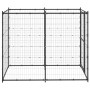 Perrera de exterior de acero 110x220x180 cm de vidaXL, Casetas y cercados para perros - Ref: Foro24-150796, Precio: 202,07 €,...