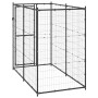 Perrera de exterior de acero 110x220x180 cm de vidaXL, Casetas y cercados para perros - Ref: Foro24-150796, Precio: 202,07 €,...