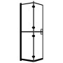 Folding shower screen ESG black 80x140 cm by vidaXL, shower doors - Ref: Foro24-150818, Price: 127,49 €, Discount: %