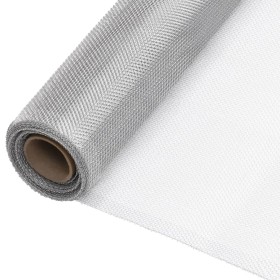 Silver aluminum mosquito net 60x500 cm by vidaXL, fence panels - Ref: Foro24-150845, Price: 17,40 €, Discount: %