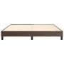 Estructura de cama de cuero sintético marrón 180x200 cm de vidaXL, Camas y somieres - Ref: Foro24-3120715, Precio: 119,06 €, ...