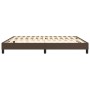 Estructura de cama de cuero sintético marrón 180x200 cm de vidaXL, Camas y somieres - Ref: Foro24-3120715, Precio: 119,06 €, ...