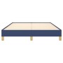 Estructura de cama de tela azul 140x190 cm de vidaXL, Camas y somieres - Ref: Foro24-346816, Precio: 97,08 €, Descuento: %