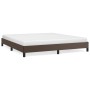 Brown synthetic leather bed frame 180x200 cm by vidaXL, Beds and slatted bases - Ref: Foro24-346919, Price: 119,06 €, Discoun...