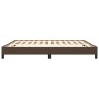 Brown synthetic leather bed frame 180x200 cm by vidaXL, Beds and slatted bases - Ref: Foro24-346919, Price: 119,06 €, Discoun...