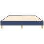 Blue fabric bed frame 140x190 cm by vidaXL, Beds and slatted bases - Ref: Foro24-3120612, Price: 97,08 €, Discount: %