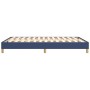 Blue fabric bed frame 140x190 cm by vidaXL, Beds and slatted bases - Ref: Foro24-3120612, Price: 97,08 €, Discount: %