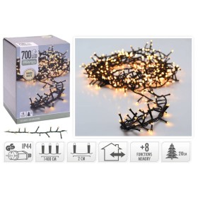 Ambiance Weihnachtslichtgirlande mit 700 LEDs 14 m von Ambiance, Weihnachtsbeleuchtung - Ref: Foro24-439798, Preis: 38,99 €, ...