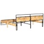 Solid untreated mango wood bed frame 200x200 cm by vidaXL, Beds and slatted bases - Ref: Foro24-285888, Price: 331,27 €, Disc...