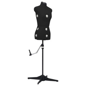 Adjustable tailor mannequin woman black size S 33-40 by vidaXL, Gallants at night - Ref: Foro24-288485, Price: 153,98 €, Disc...