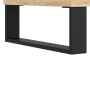 Aparador de madera contrachapada roble Sonoma 34,5x34x180 cm de vidaXL, Aparadores - Ref: Foro24-3189728, Precio: 129,34 €, D...