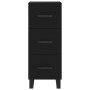 Black plywood sideboard 34.5x34x180 cm by vidaXL, Sideboards - Ref: Foro24-3189726, Price: 120,99 €, Discount: %